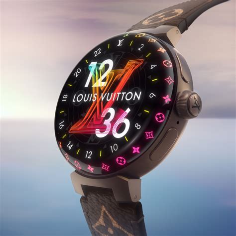 louis vuitton tambour horizon light up review|louis vuitton tambour smart watch.